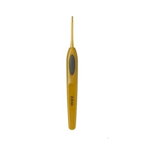 Szydełko - 2,00 mm - stalowe z ergonomiczną rączką - 1001 - CLOVER